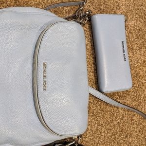 Michael kors crossbody and wallet